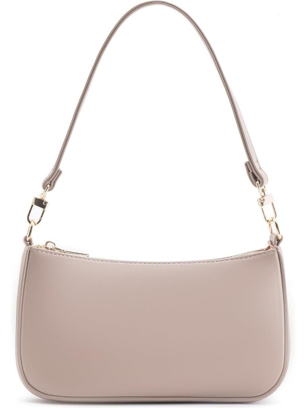 Women's Taupe Flower Retro Vegan Leather Hobo Shoulder MultiPocket Crossbody Bag